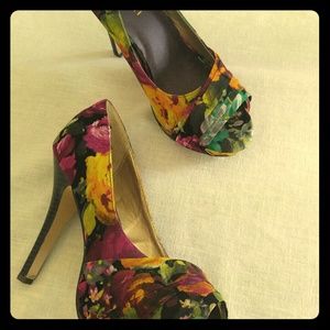 Madden Girl peep toe heels